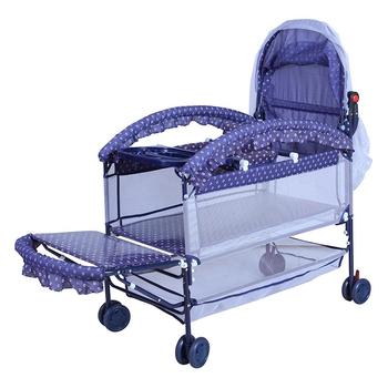 Multi functional metal bed top rated cribs with mosquito net #CMC9219