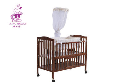 Classic wooden cribs for baby sleep well